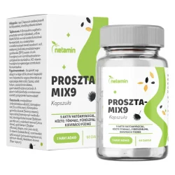 Netamin ProsztaMix9 - prosztatát támogató étrend-kiegészítő kapszula (60 db)