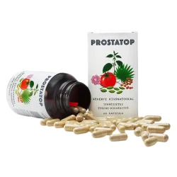 Prostatop - prosztatát támogató étrend-kiegészítő kapszula férfiaknak (60 db)