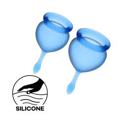 Satisfyer Feel Good - menstruációs kehely szett (2 db)