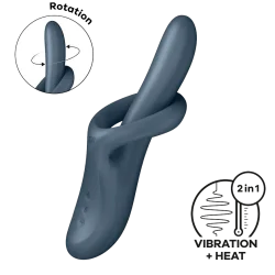 Satisfyer Heat Flex 4 - melegítős csiklókaros vibrátor