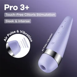 Satisfyer Pro 3+ - léghullámos, vibrációs csiklóizgató