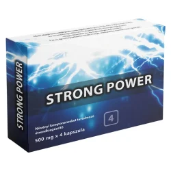 Strong Power Plus - potencianövelő étrend-kiegészítő férfiaknak (4 db)